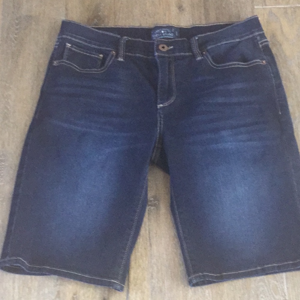Dark Wash Bermuda Shorts by Lucky Brand